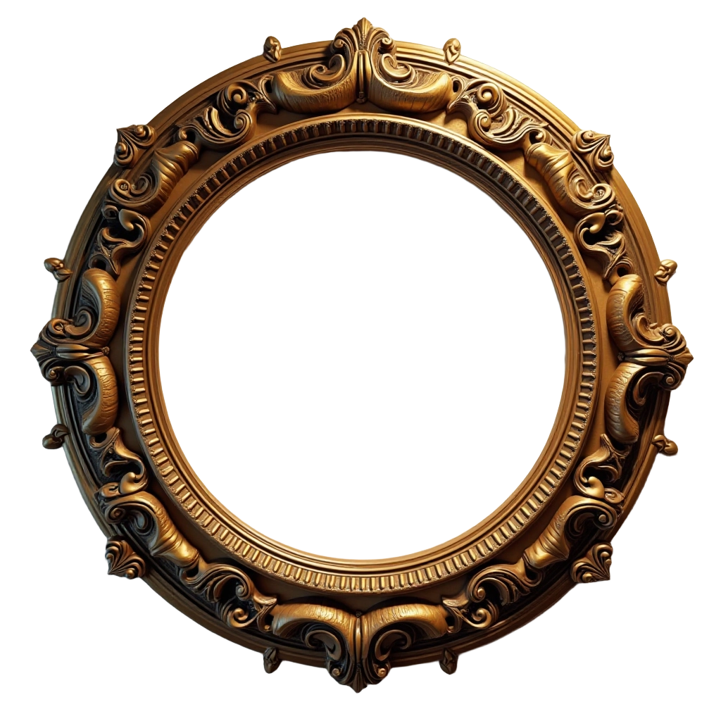 Ornate Golden Frame